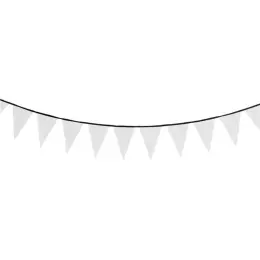 Sublimated Single-Sided Polyester Triangle Bunting - 10m Unbranded Full